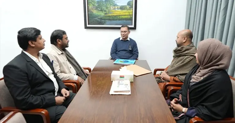 তারেক রহমানের সঙ্গে এবি পার্টির বৈঠক